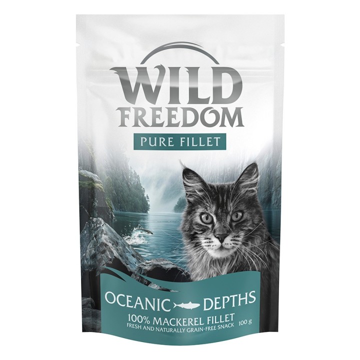 Wild Freedom - Filet Snacks - Makrelenfilet 3 x 100 g