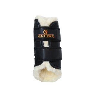 Offene Vorderbeingamaschen aus Leder Kentucky Turnout