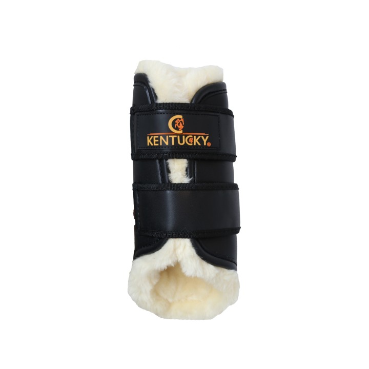 Offene Vorderbeingamaschen aus Leder Kentucky Turnout