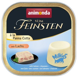 animonda Vom Feinsten Adult à la Panna Cotta 32 x 100 g - mit Lachs
