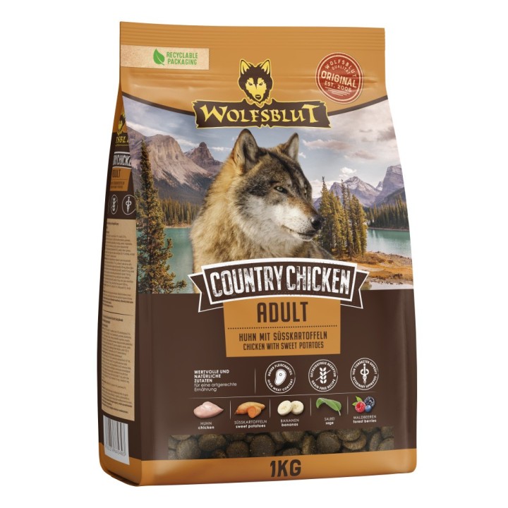 Wolfsblut | Country Chicken | Adult | 1 kg