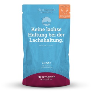 Herrmann's | Lachs mit Aprikose | Selection Adult | 14 x 150 g