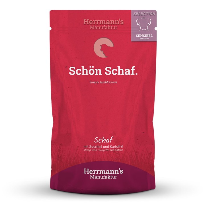 Herrmann's | Schaf mit Zucchini und Kartoffeln | Selection Sensible | 14 x 150 g