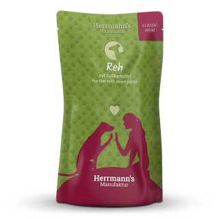 Herrmann's | Reh mit Süßkartoffeln | Classic | 10 x 130 g
