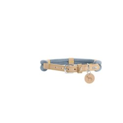 Hundehalsband Hunter Malia Blau M/L 45-54 cm