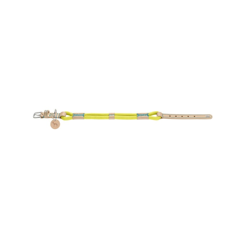 Hundehalsband Hunter Malia Neongrün S/M 35-44 cm