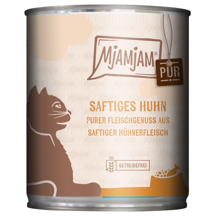 MjAMjAM purer Fleischgenuss 6 x 800 g - saftiges Hühnchen pur
