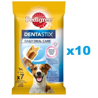 PEDIGREE DentaStix (kleine Rassen) Zahnsnack für Hunde 70 szt. - 10x110g