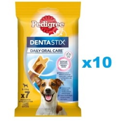 PEDIGREE DentaStix (kleine Rassen) Zahnsnack für Hunde 70 szt. - 10x110g