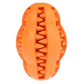 TIAKI Hundespielzeug Rugby Treat - L 10,5 x Ø 7,5 cm