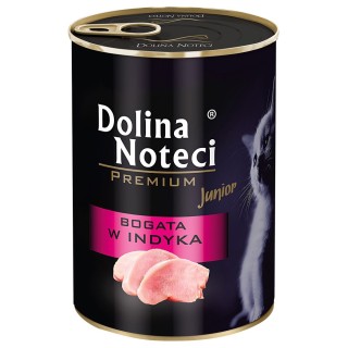Dolina Noteci Premium Junior 12 x 400 g - Reich an Truthahn