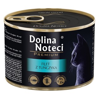 Dolina Noteci Premium Katze 12 x 185 g - Thunfischfilet