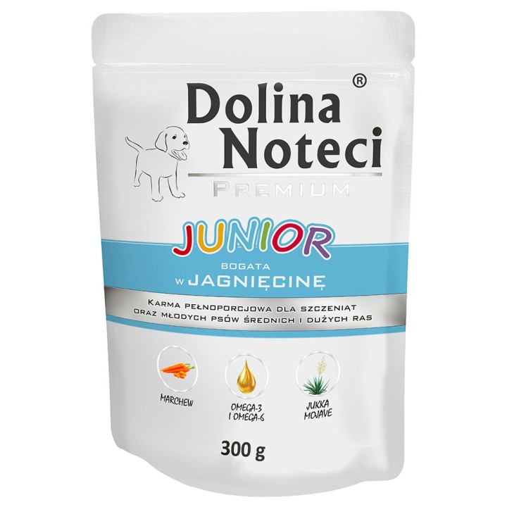 Dolina Noteci Junior 10 x 300 g - reich an Lamm