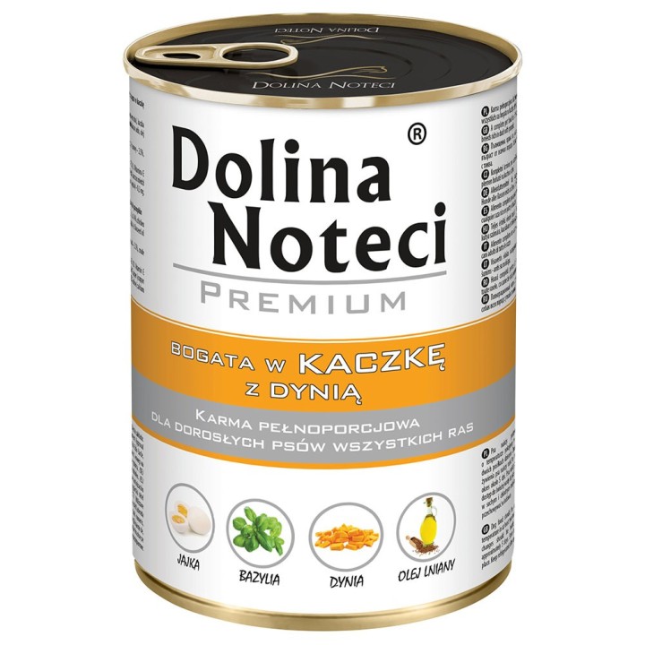 Dolina Noteci Premium 12 x 400 g - Ente mit Kürbis