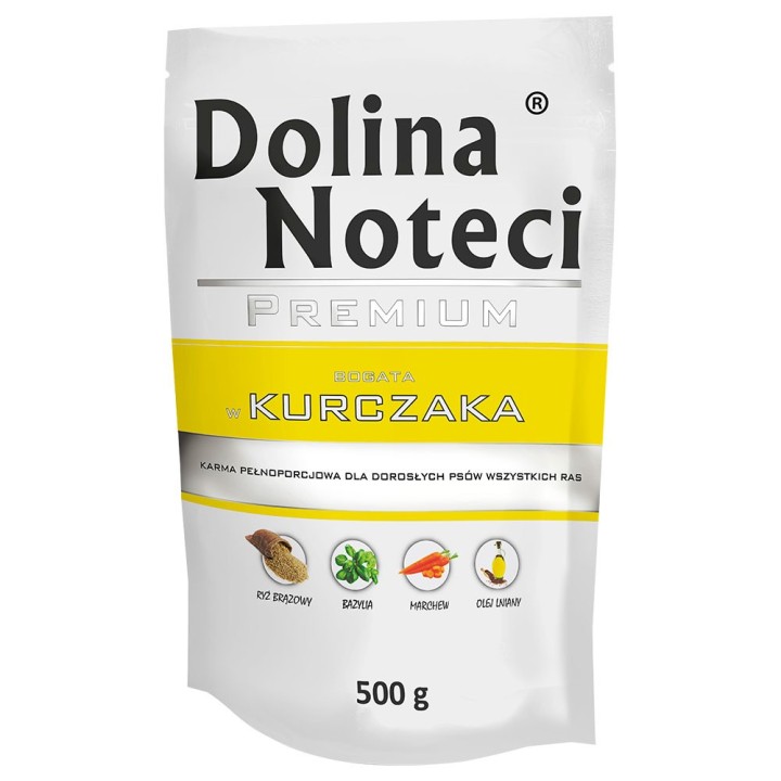 Dolina Noteci Premium Pouches 10 x 500 g - Huhn