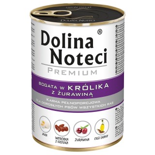 Dolina Noteci Premium 12 x 400 g - Kaninchen mit Cranberry