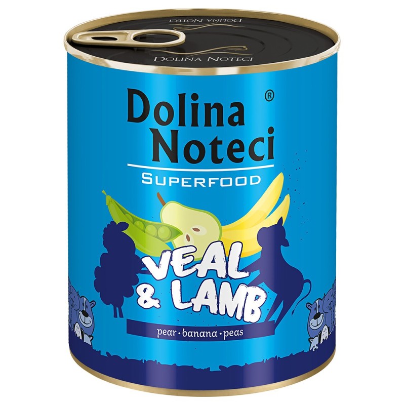 Dolina Noteci Superfood 6 x 800 g - Kalb und Lamm