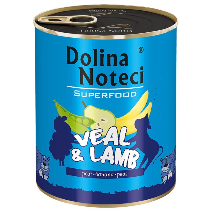 Dolina Noteci Superfood 6 x 800 g - Kalb und Lamm