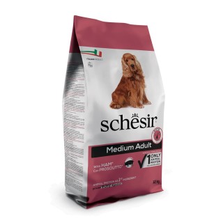 Schesir Dog Dry Medium/Large Maintenance Schinken - 12 kg