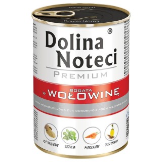 Mixpaket Dolina Noteci Premium 24 x 400 g - Mix (Lamm, Rind, Pute & Ente)