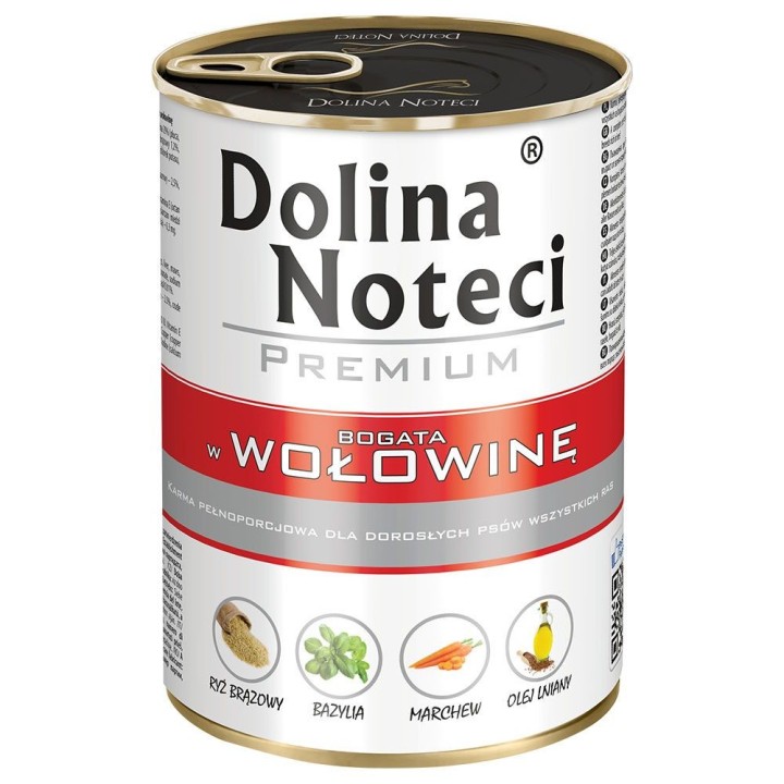 Mixpaket Dolina Noteci Premium 24 x 400 g - Mix (Lamm, Rind, Pute & Ente)