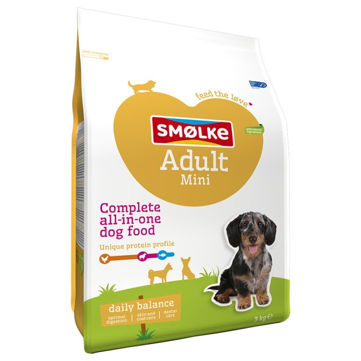 Smølke Hund Adult Mini - 3 kg