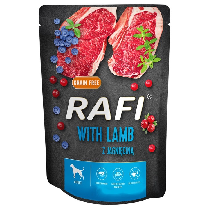 Rafi Dog 10 x 300 g - Lamm