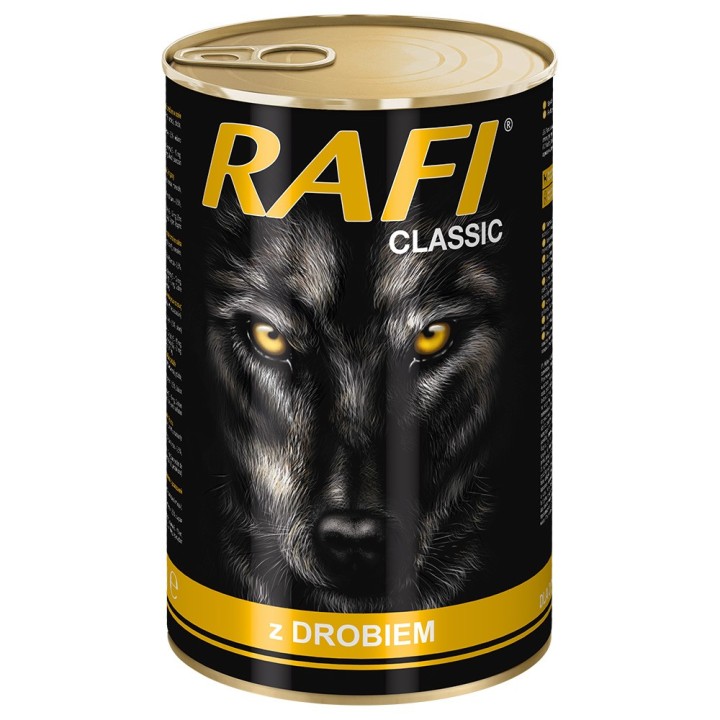 Sparpaket Rafi Dog 12 x 1240 g - Huhn