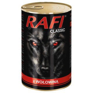 Sparpaket Rafi Dog 12 x 1240 g - Rind