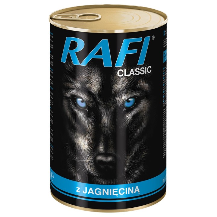 Sparpaket Rafi Dog 12 x 1240 g - Lamm