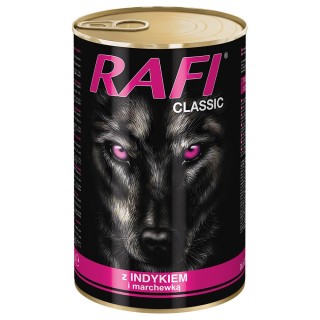 Sparpaket Rafi Dog 12 x 1240 g - Truthahn
