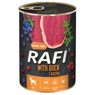 Rafi Adult 24 x 400 g - mit Ente, Blaubeere und Cranberry