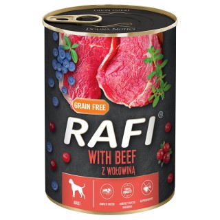Rafi Adult 24 x 400 g - mit Rind, Blaubeere und Cranberry