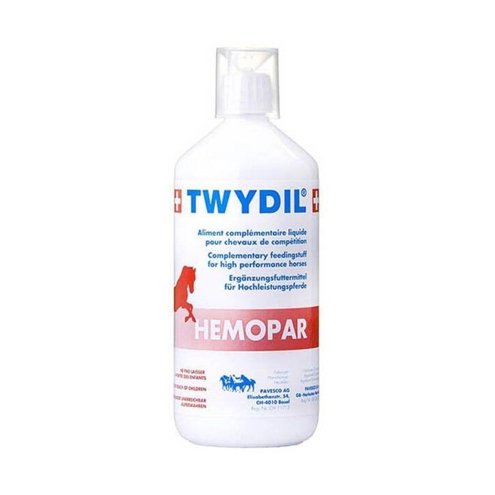 Ergänzungsfuttermittel Verdauung für Pferde TWYDIL Hemopar