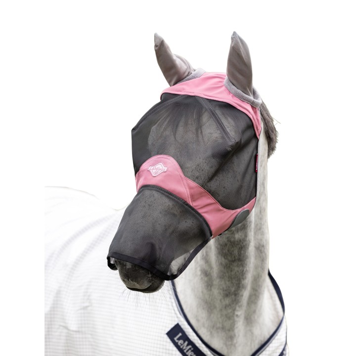 Masque anti-mouches pour cheval LeMieux Visor-Tek Full