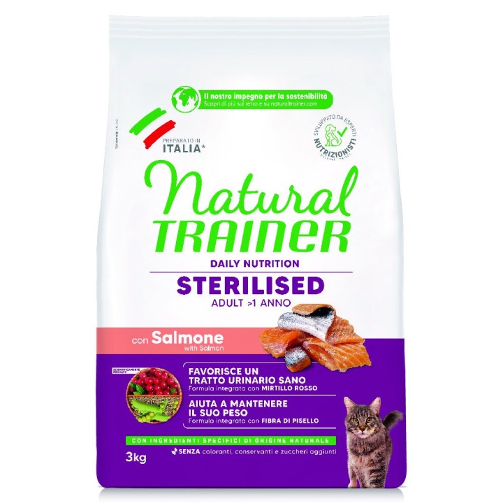 Natural Trainer Sterilised Lachs - 3 kg