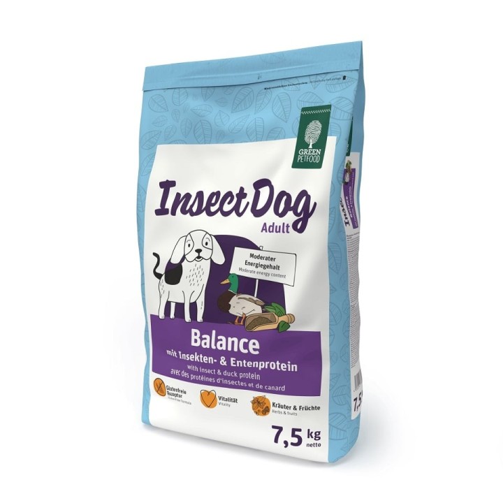 GREEN PETFOOD InsectDog Balance 7,5kg