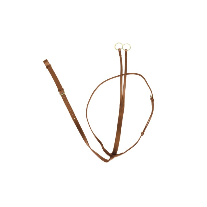 Martingal für Pferd aus gegerbtem Leder Derby