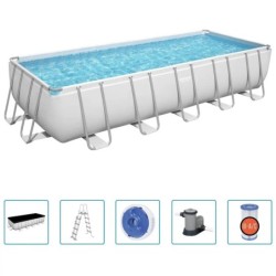 Rechteckiges Aufstellpool Bestway Power Steel