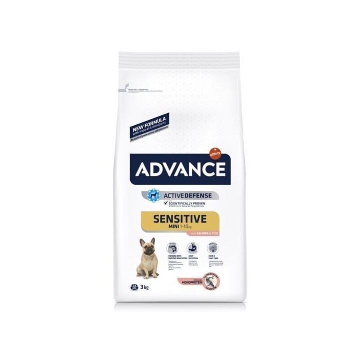 Trockenfutter für Hunde Advance Mini Sensitive