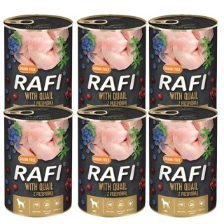 DOLINA NOTECI RAFI Quail Wachtel 6x400 g