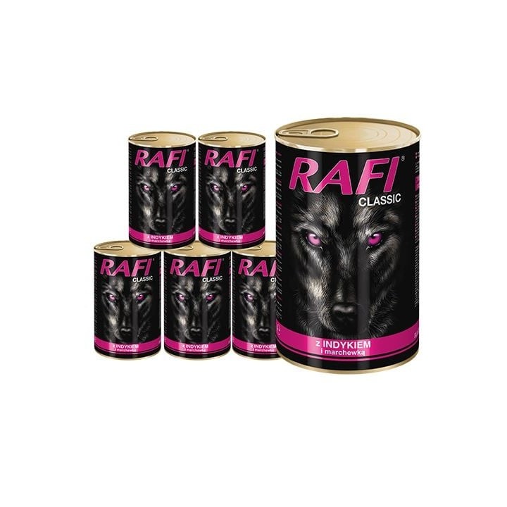 DOLINA NOTECI Rafi Classic mit Pute und Karotten in Sauce 20x1240g