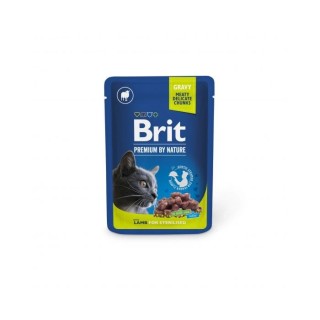 BRIT PREMIUM Pouch Lamb Sterilized 24x100g mit Lammfleisch für sterilisierte Katzen