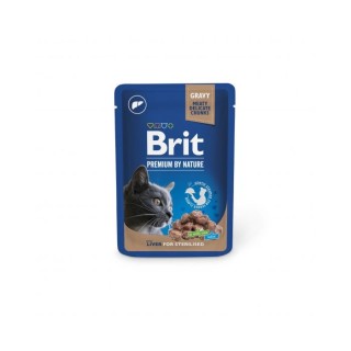 BRIT PREMIUM Pouch Liver Sterilized 24x100g mit Leber für sterilisierte Katzen