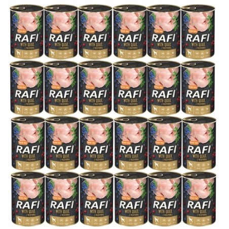 DOLINA NOTECI RAFI Quail Wachtel 24 x 400 g