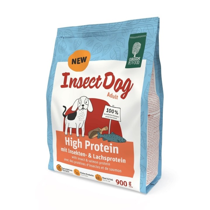 GREEN PETFOOD InsectDog High Protein 900g