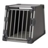 Trixie Transportbox Aluminium graphit - B 61 x T 86 x H 65 cm (Größe M-L)