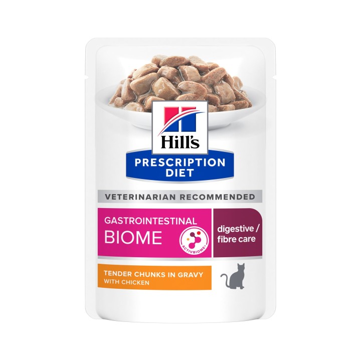 Hill's Prescription Diet - Gastrointestinal Biome - Mahlzeitenbeutel 12 x 8