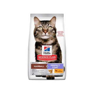 Hill's Science Plan Haarballen- und Fellpflege-Katzenfutter - 1,5 kg