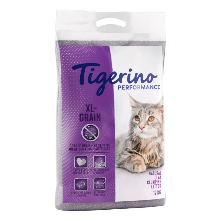 Sparpakete Tigerino Performance Katzenstreu zum Sonderpreis! - XL-Grain (2 x 12 kg)